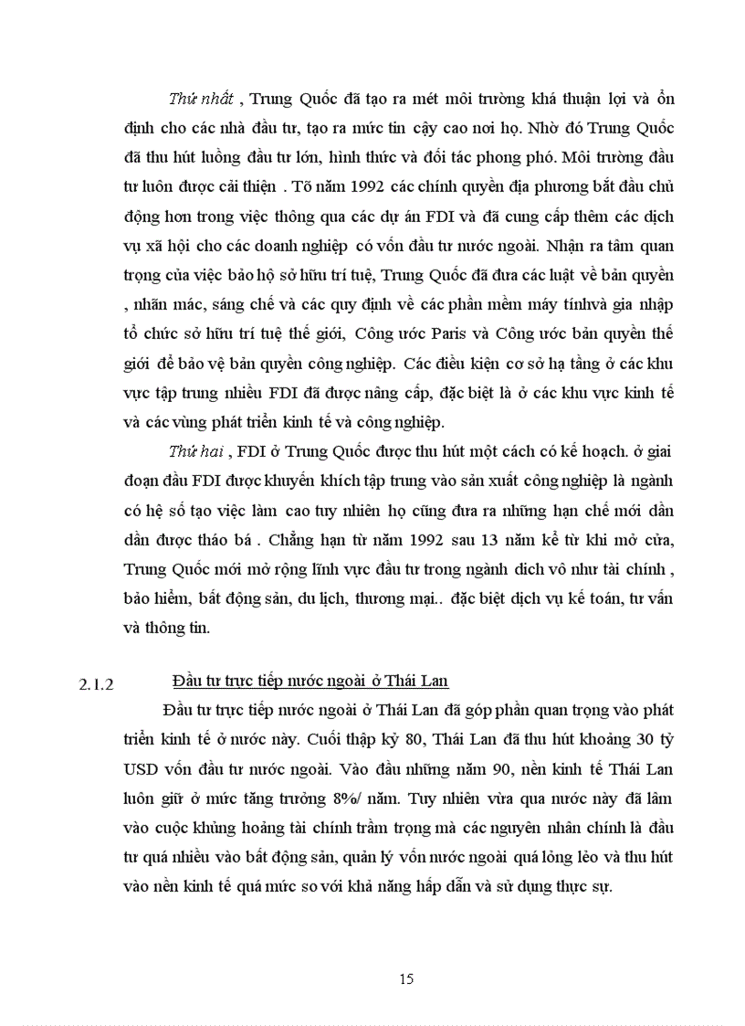 image for page Đầu tư trực tiếp nước ngoài và những giải pháp nhằm thu hút đầu tư trực tiếp nước ngoài vào Việt Nam