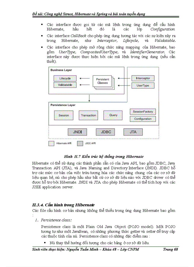 image for page Công nghệ Struts, Hibernate và Spring trong xây dựng ứng dụng Web Tuyển dụng
