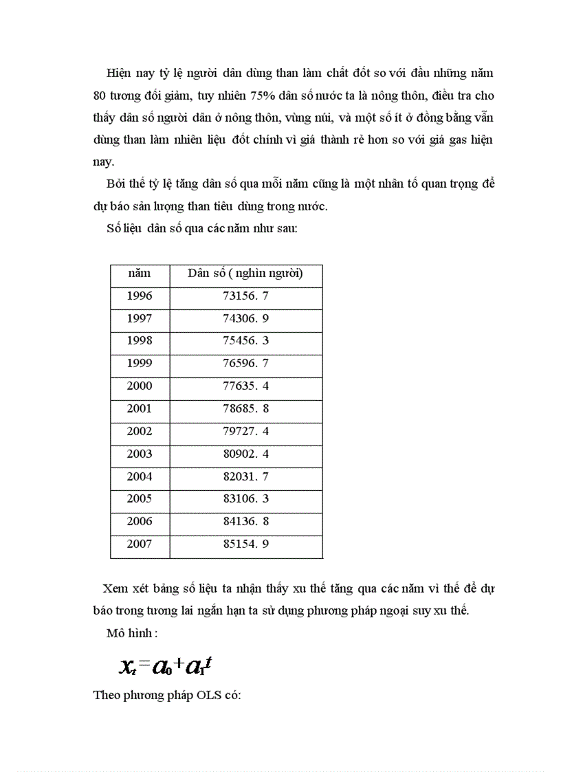 image for page Thu thập phân tích số liệu lựa chọn mô hình dự báo