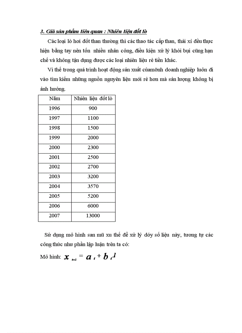 image for page Thu thập phân tích số liệu lựa chọn mô hình dự báo