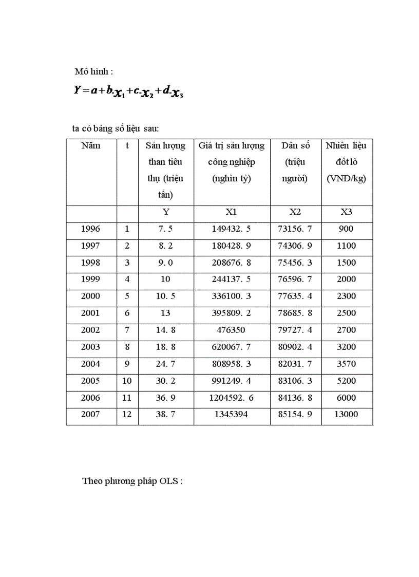 image for page Thu thập phân tích số liệu lựa chọn mô hình dự báo