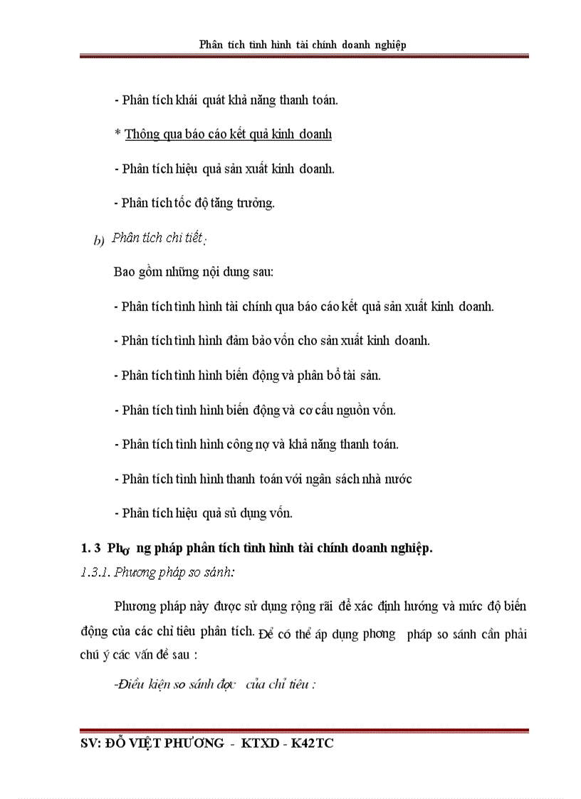 image for page Phân tích tình hình tài chính qua báo cáo tài chính ở Công ty cổ phần đầu tư và xây dựng số 1 Hà Nội