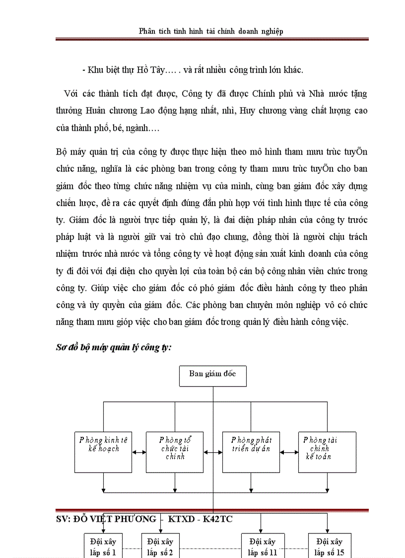 image for page Phân tích tình hình tài chính qua báo cáo tài chính ở Công ty cổ phần đầu tư và xây dựng số 1 Hà Nội