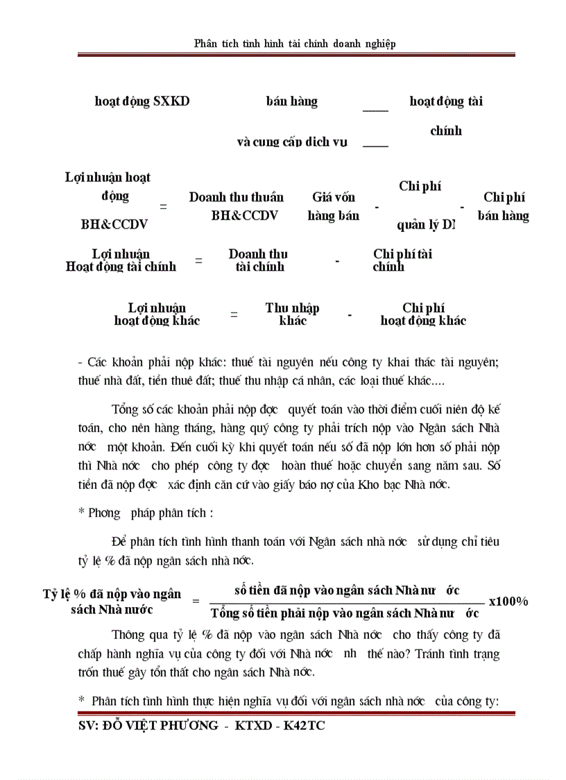 image for page Phân tích tình hình tài chính qua báo cáo tài chính ở Công ty cổ phần đầu tư và xây dựng số 1 Hà Nội