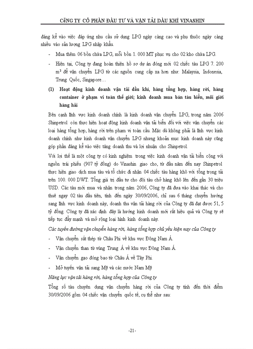 image for page Bản cáo bạch công ty cổ phần đầu tư và vận tải dầu khí vinashin