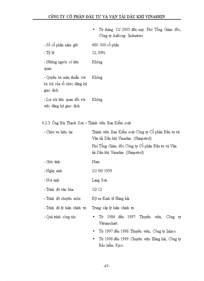 image for page Bản cáo bạch công ty cổ phần đầu tư và vận tải dầu khí vinashin