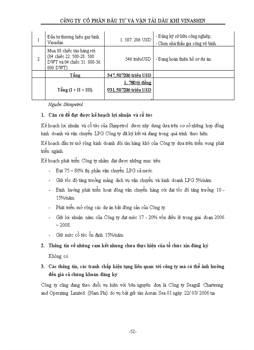 image for page Bản cáo bạch công ty cổ phần đầu tư và vận tải dầu khí vinashin