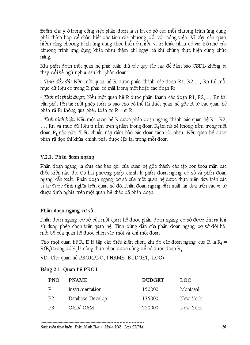 image for page Mô hình Cơ sở dữ liệu phân tán và ứng dụng vào hệ cơ sở dữ liệu quốc gia về Kinh tế-Xã hội