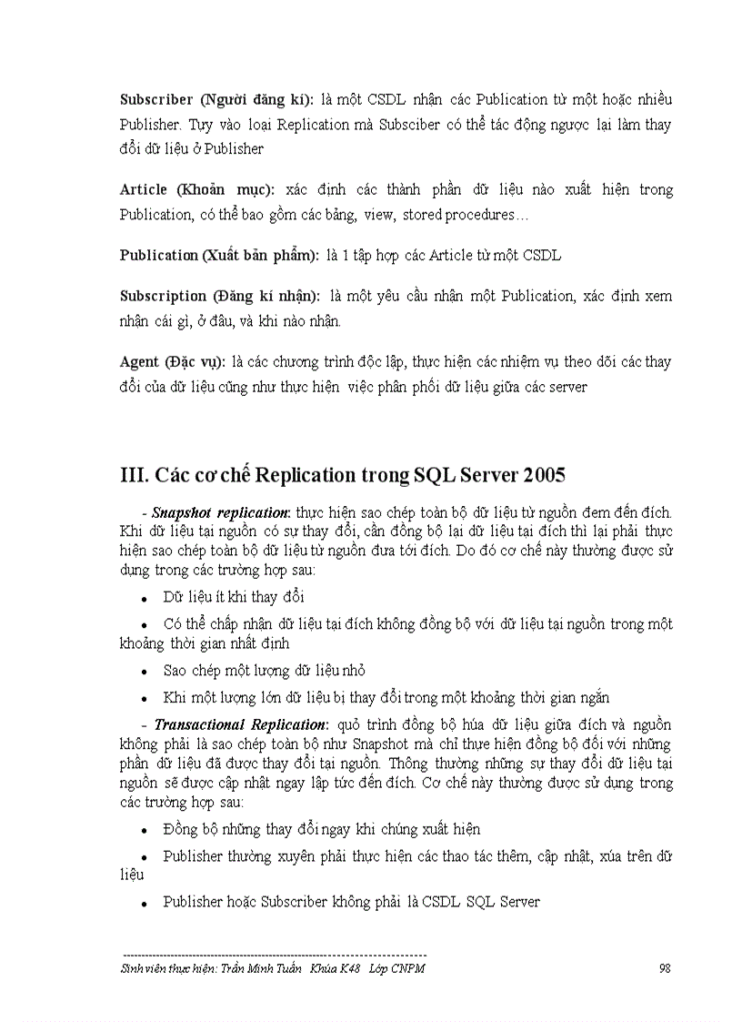 image for page Mô hình Cơ sở dữ liệu phân tán và ứng dụng vào hệ cơ sở dữ liệu quốc gia về Kinh tế-Xã hội
