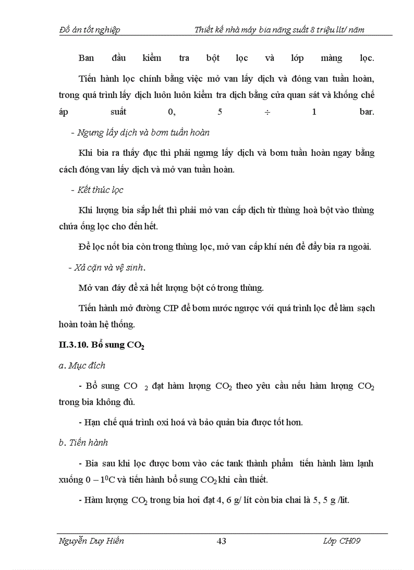 image for page Thiết kế nhà máy bia năng suất 8 triệu lít