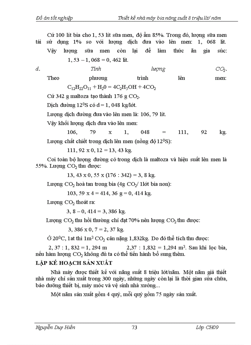 image for page Thiết kế nhà máy bia năng suất 8 triệu lít