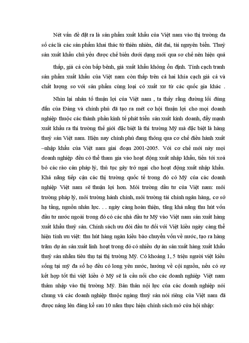 image for page Thực trạng xuất khẩu thuỷ sản vào Mỹ qua những năm qua