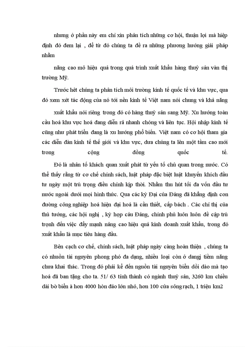 image for page Thực trạng xuất khẩu thuỷ sản vào Mỹ qua những năm qua