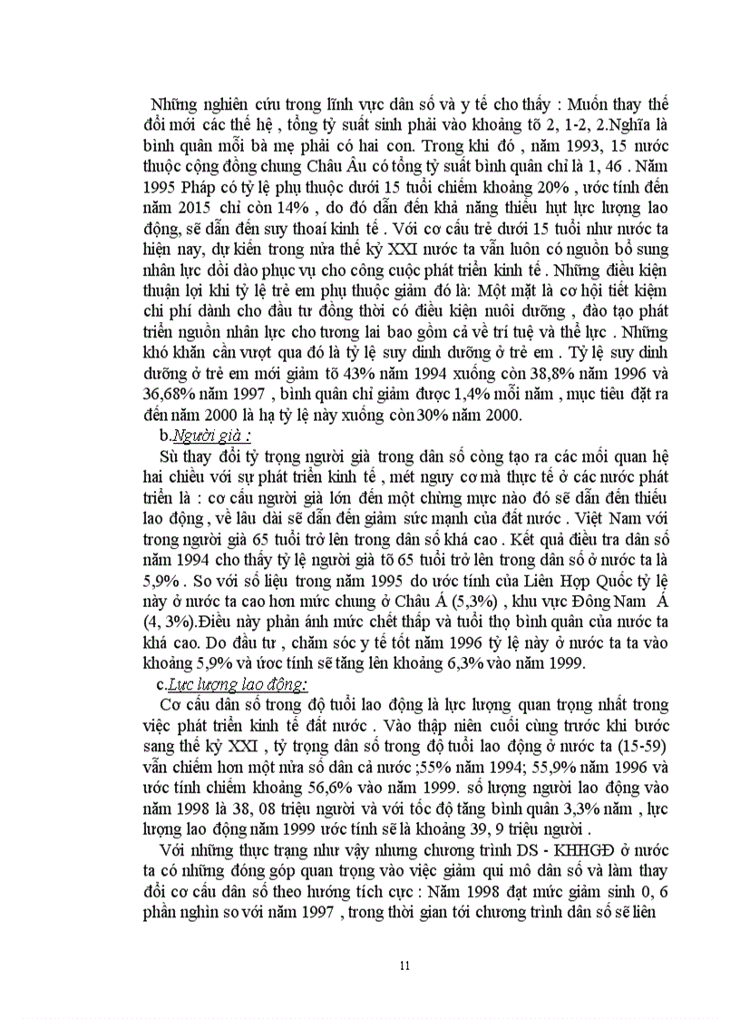 image for page Dân số và sự tác động của nó tới thị trường lao động Việt Nam