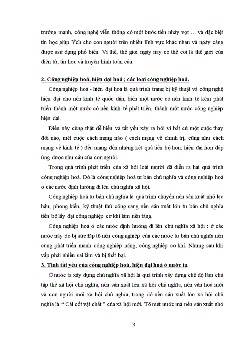 image for page Nội dung chủ yếu của công nghiệp hoá, hiện đại hoá ở nước ta từ nay đến năm 2020