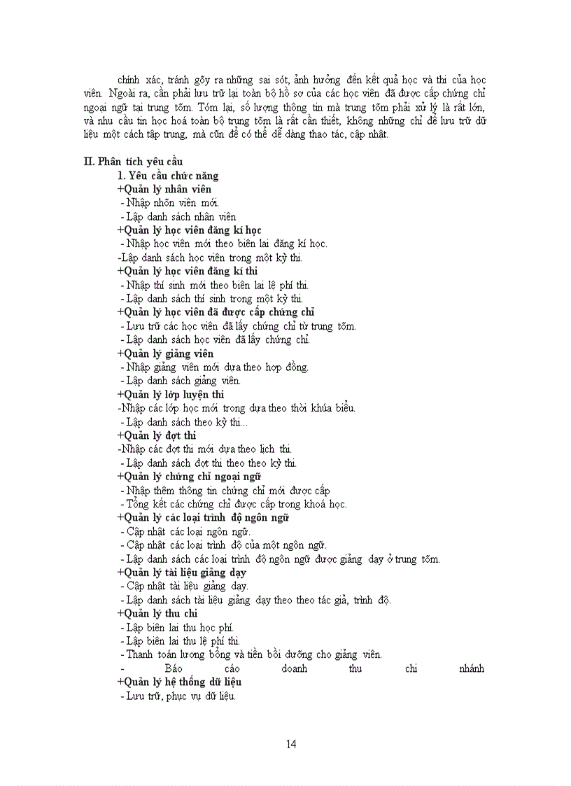 image for page Thiết kế hệ thống quản lý trung tâm ngoại ngữ trường đại học sư phạm tphcm