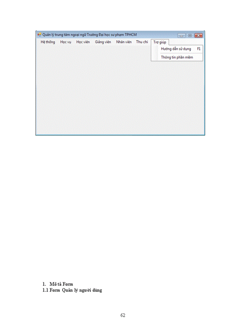 image for page Thiết kế hệ thống quản lý trung tâm ngoại ngữ trường đại học sư phạm tphcm