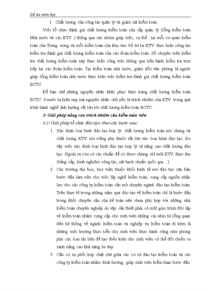 image for page Mối quan hệ giữa chức năng kiển toán với trách nhiệm của kiển toán viên về chất lượng kiểm toán báo cáo tài chính.