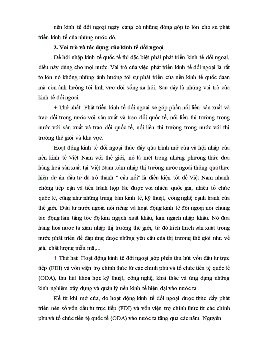 image for page Nâng cao hiệu quả kinh tế đối ngoại