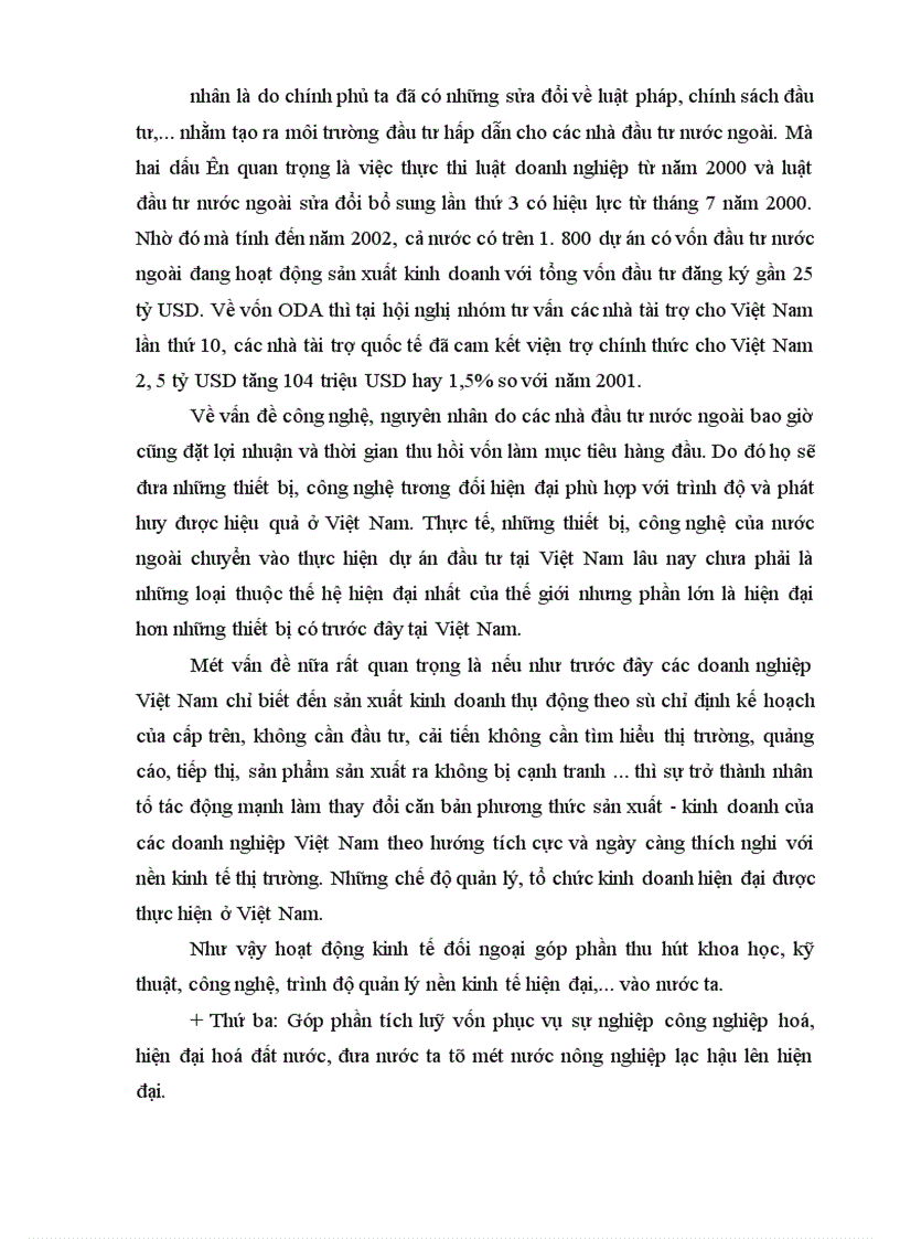 image for page Nâng cao hiệu quả kinh tế đối ngoại