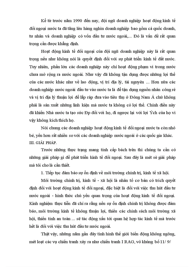 image for page Nâng cao hiệu quả kinh tế đối ngoại