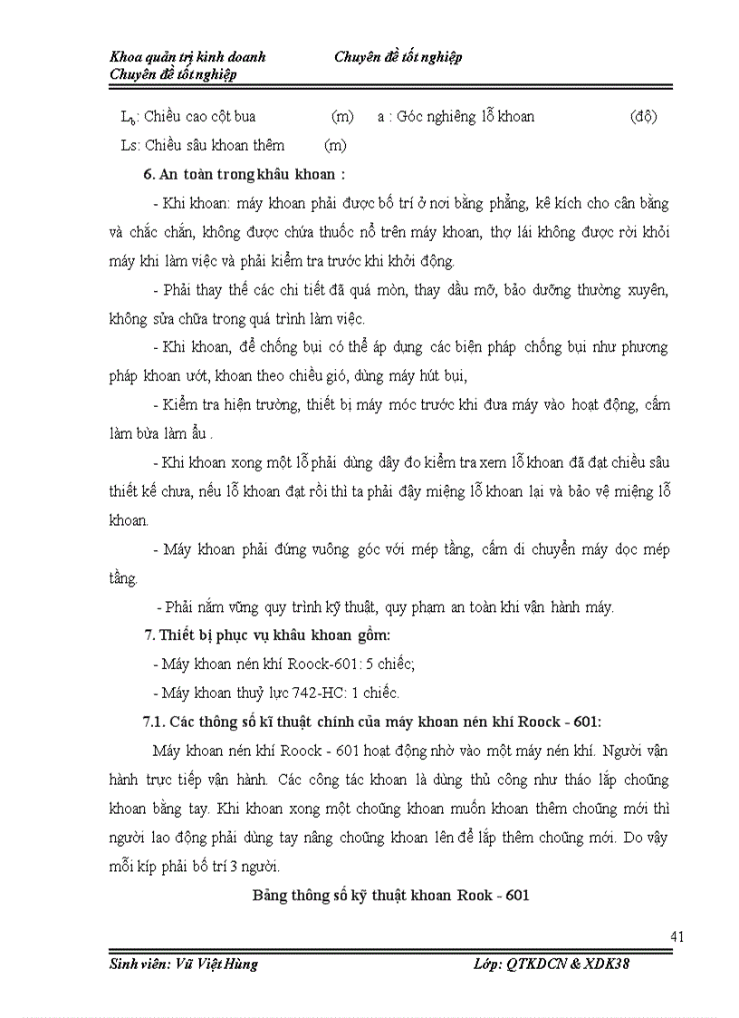 image for page Hoàn thiện tổ chức sản xuất công tác khoan tại phân xưởng khai thác Công ty xi măng Hoàng Thạch năm 2008