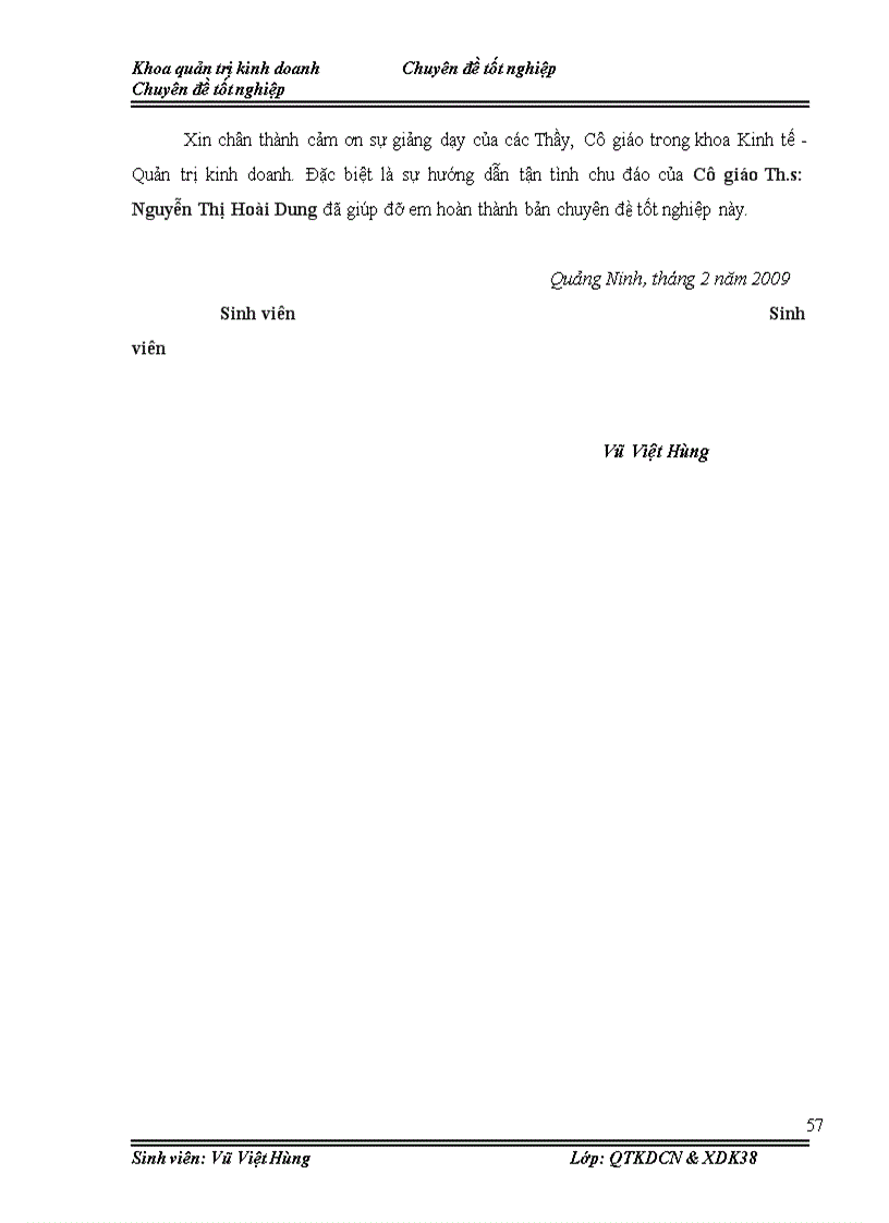 image for page Hoàn thiện tổ chức sản xuất công tác khoan tại phân xưởng khai thác Công ty xi măng Hoàng Thạch năm 2008