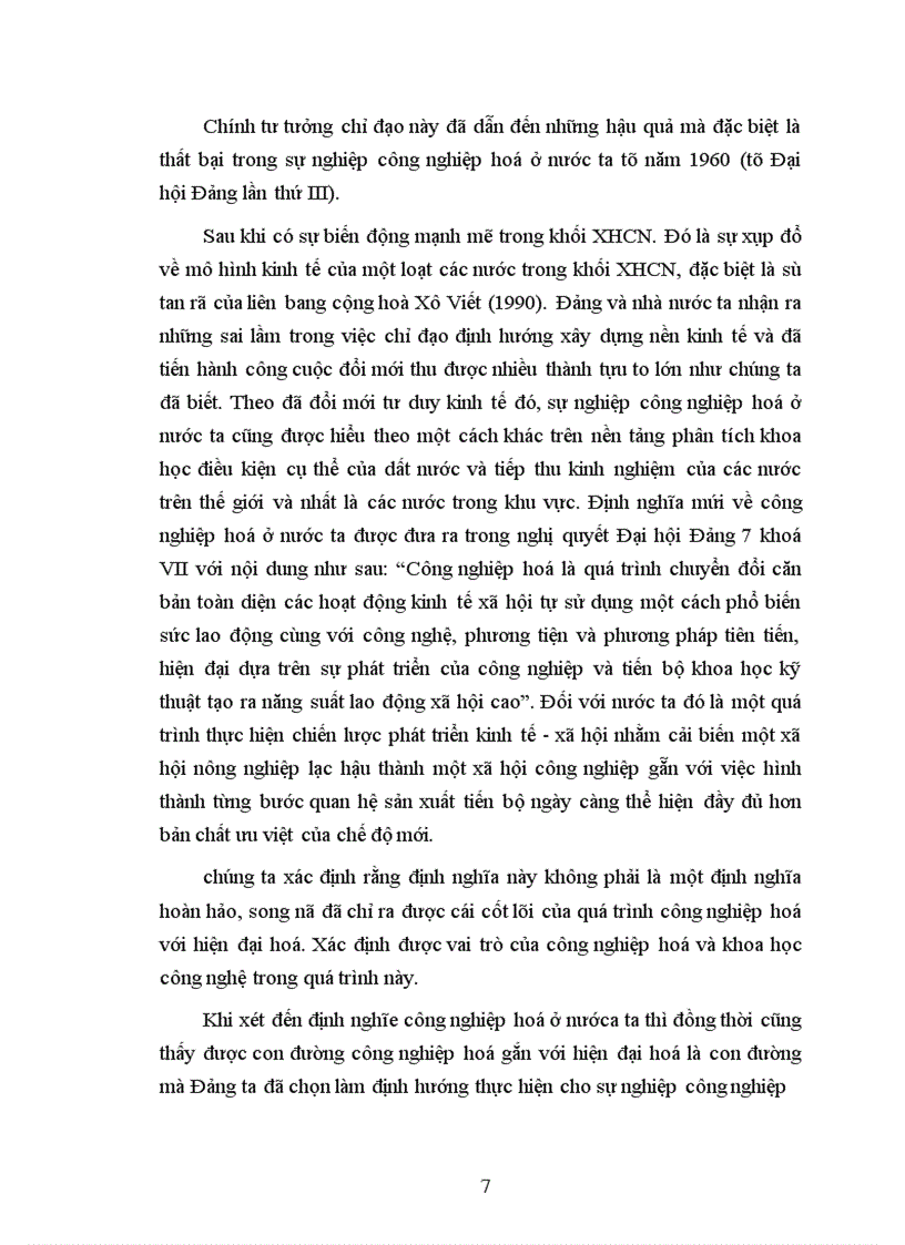image for page Các tiền đề hay giải pháp lớn để tiến hành công nghiệp hoá- hiện đại hoá ở nước ta