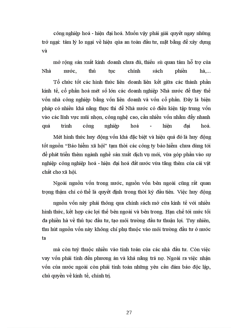 image for page Các tiền đề hay giải pháp lớn để tiến hành công nghiệp hoá- hiện đại hoá ở nước ta