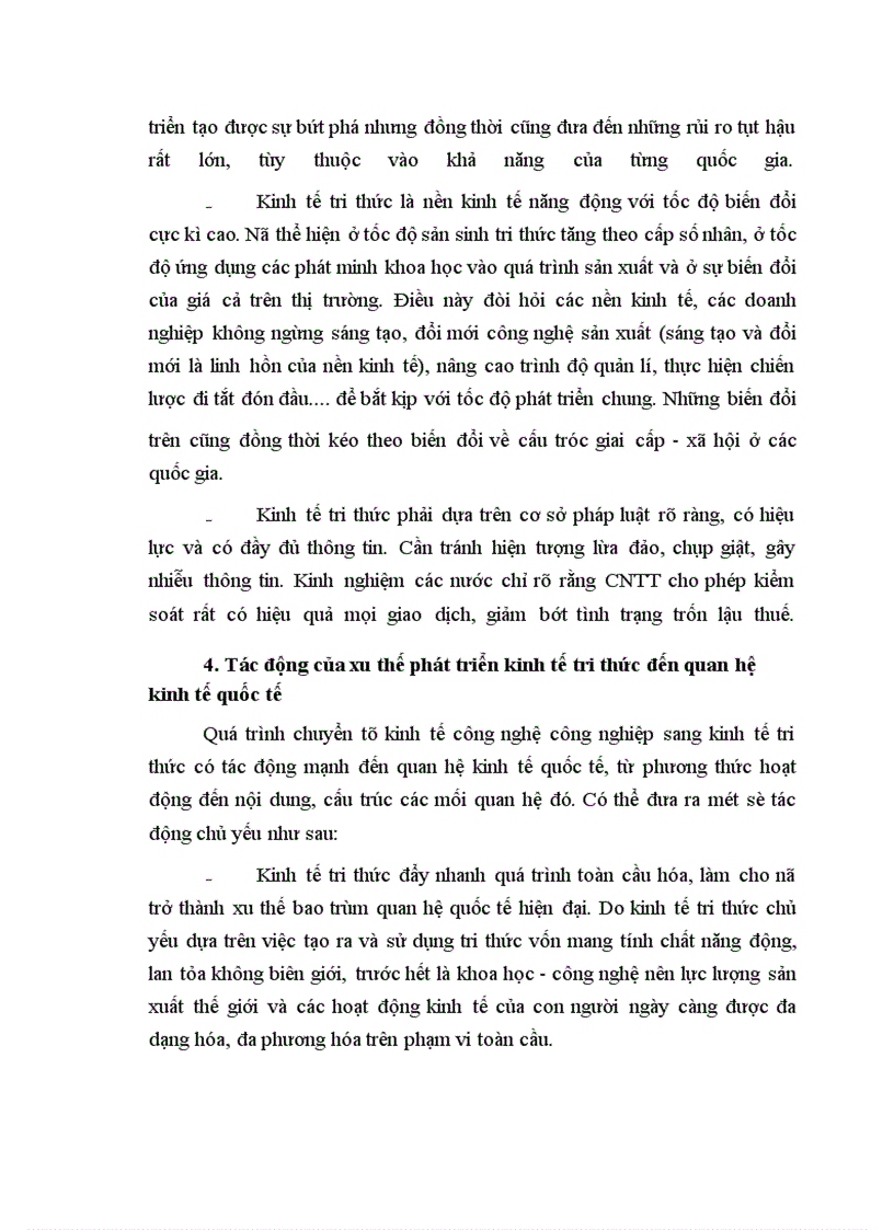 image for page Cuộc cách mạng khoa học và công nghệ hiện đại và sự hình thành nền kinh tế tri thức. Định hướng của Việt Nam.