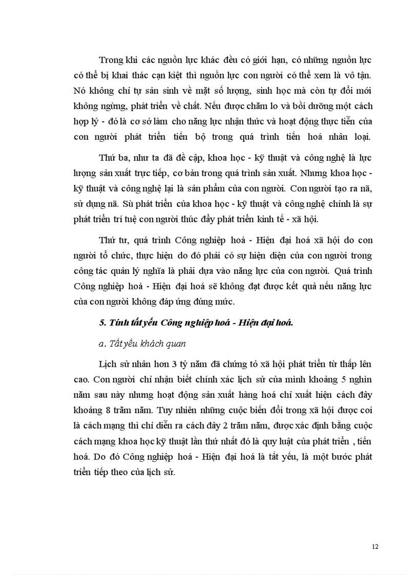 image for page Vai trò của nguồn lực con người trong sự nghiệp công nghiệp hoá, hiện đại hoá của đất nước