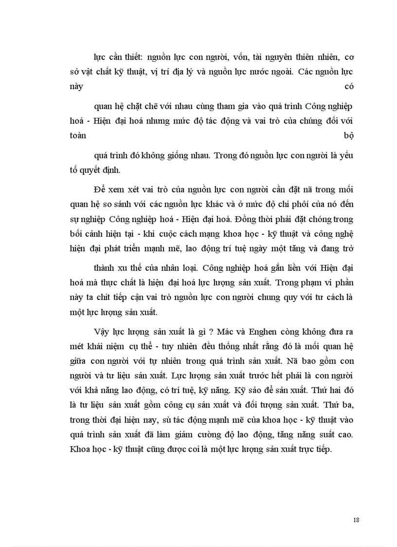 image for page Vai trò của nguồn lực con người trong sự nghiệp công nghiệp hoá, hiện đại hoá của đất nước