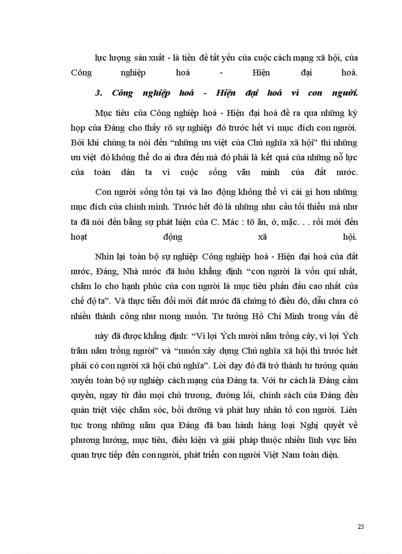 image for page Vai trò của nguồn lực con người trong sự nghiệp công nghiệp hoá, hiện đại hoá của đất nước
