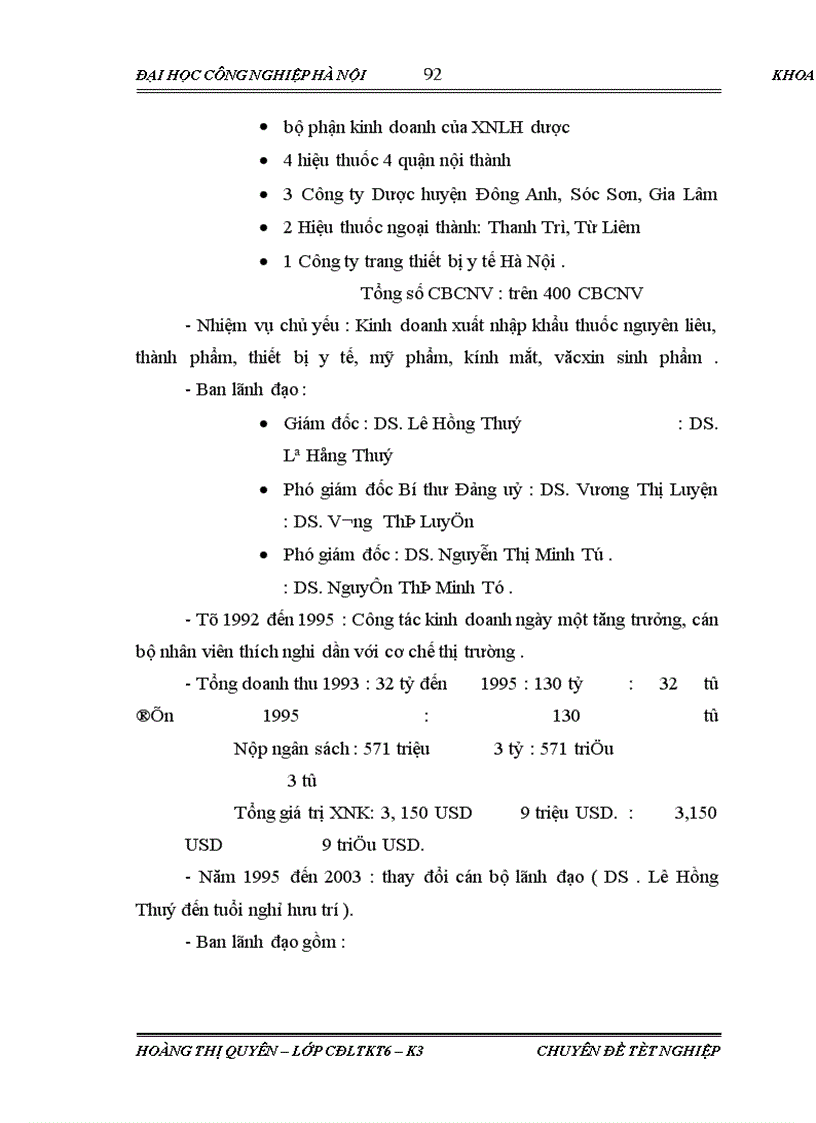 image for page Kế toán tiêu thụ và xác định kết quả kinh doanh tại Công ty Cổ phần Dược phẩm thiết bị y tế Hà Nội
