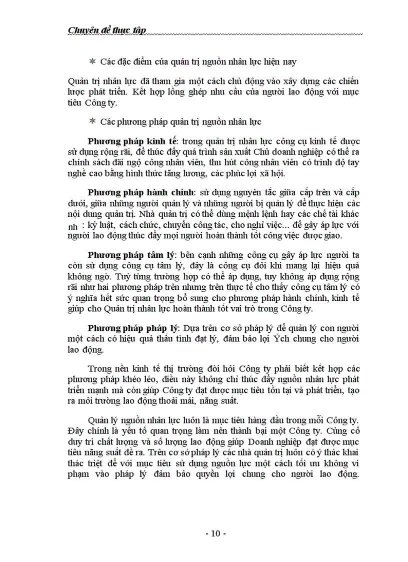 image for page Một số vấn đề về công tác quản trị nhân lực tại Công ty Vật liệu điện và dụng cụ cơ khí