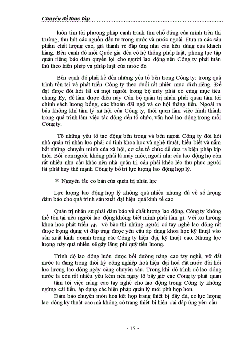 image for page Một số vấn đề về công tác quản trị nhân lực tại Công ty Vật liệu điện và dụng cụ cơ khí