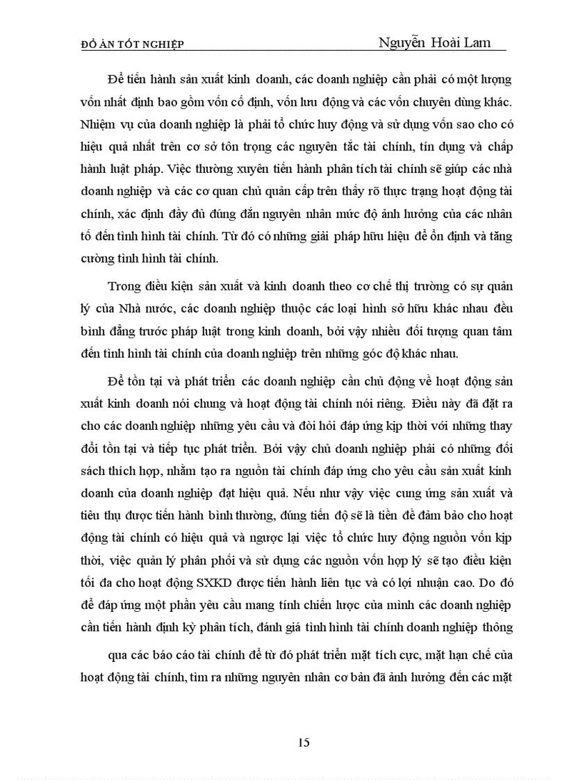 image for page Phân tích tình hình tài chính và một số biện pháp nhằm cải thiện tình hình tài chính của Công ty Thương mại dịch vụ và Xây dựng Hải Phòng Tính chất của đề tài