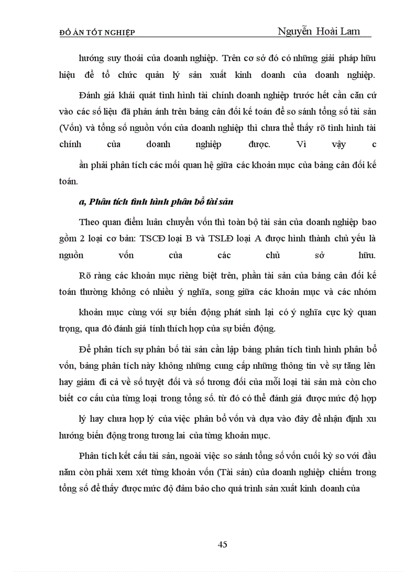 image for page Phân tích tình hình tài chính và một số biện pháp nhằm cải thiện tình hình tài chính của Công ty Thương mại dịch vụ và Xây dựng Hải Phòng Tính chất của đề tài