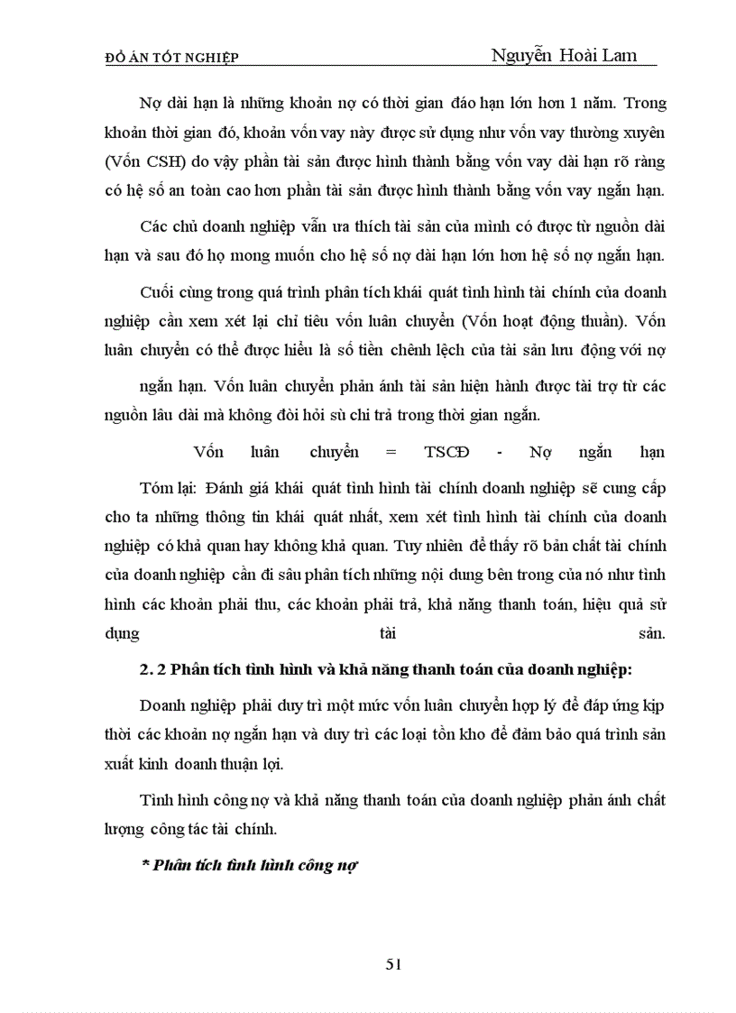 image for page Phân tích tình hình tài chính và một số biện pháp nhằm cải thiện tình hình tài chính của Công ty Thương mại dịch vụ và Xây dựng Hải Phòng Tính chất của đề tài