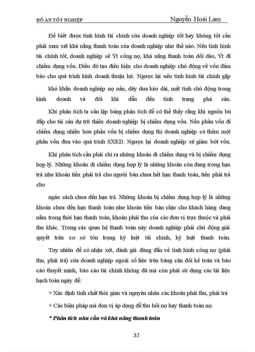 image for page Phân tích tình hình tài chính và một số biện pháp nhằm cải thiện tình hình tài chính của Công ty Thương mại dịch vụ và Xây dựng Hải Phòng Tính chất của đề tài