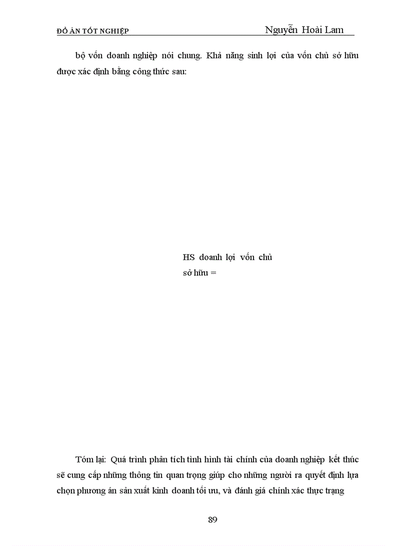 image for page Phân tích tình hình tài chính và một số biện pháp nhằm cải thiện tình hình tài chính của Công ty Thương mại dịch vụ và Xây dựng Hải Phòng Tính chất của đề tài