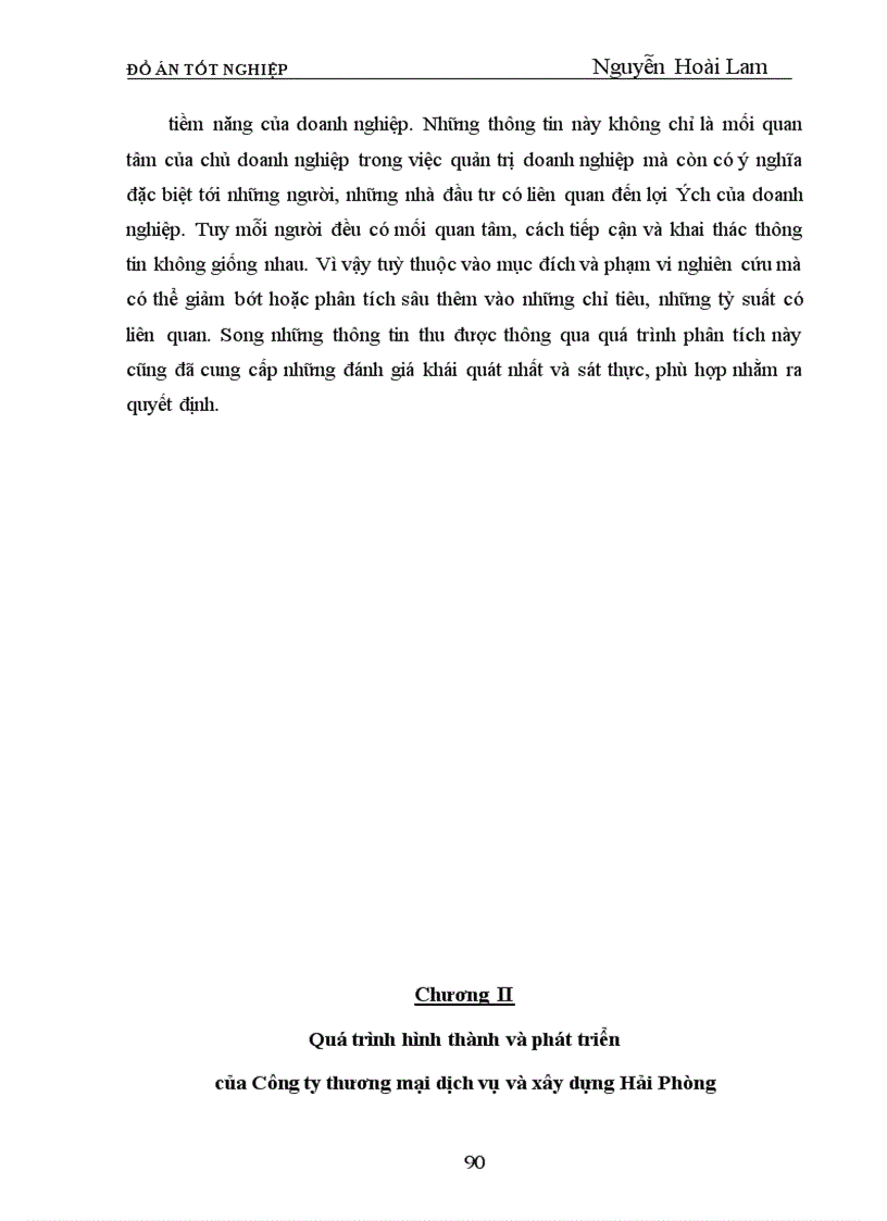 image for page Phân tích tình hình tài chính và một số biện pháp nhằm cải thiện tình hình tài chính của Công ty Thương mại dịch vụ và Xây dựng Hải Phòng Tính chất của đề tài