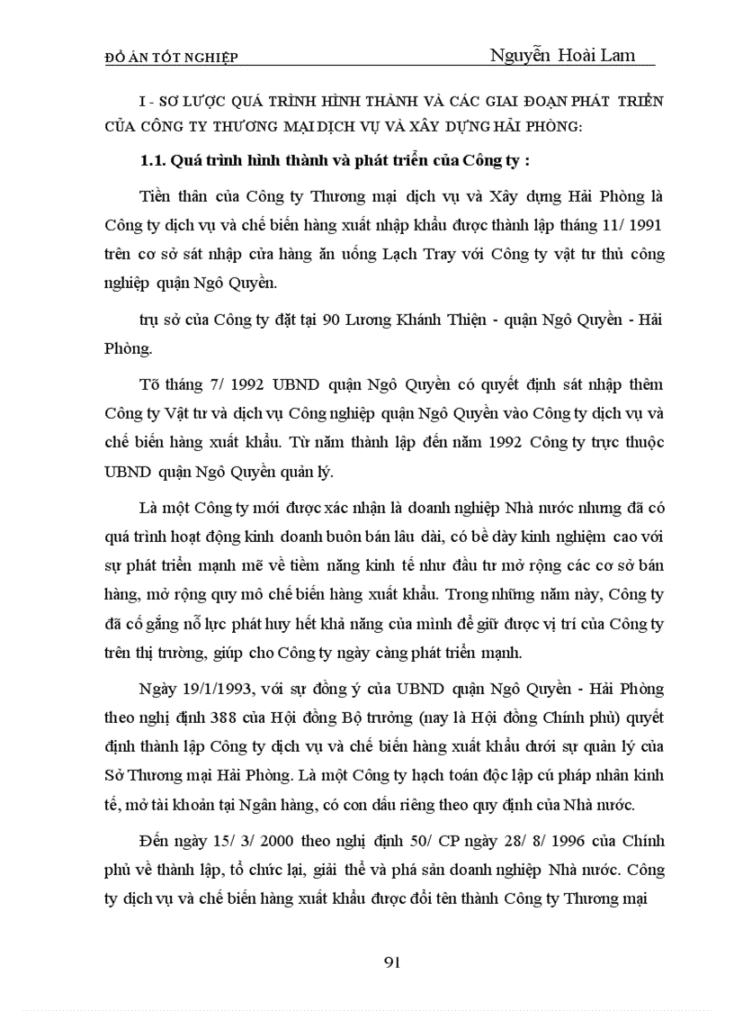 image for page Phân tích tình hình tài chính và một số biện pháp nhằm cải thiện tình hình tài chính của Công ty Thương mại dịch vụ và Xây dựng Hải Phòng Tính chất của đề tài