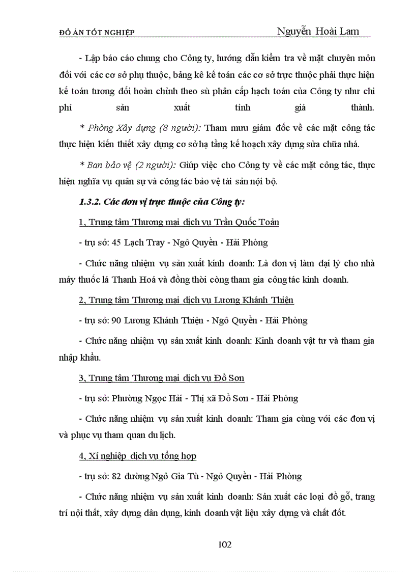 image for page Phân tích tình hình tài chính và một số biện pháp nhằm cải thiện tình hình tài chính của Công ty Thương mại dịch vụ và Xây dựng Hải Phòng Tính chất của đề tài