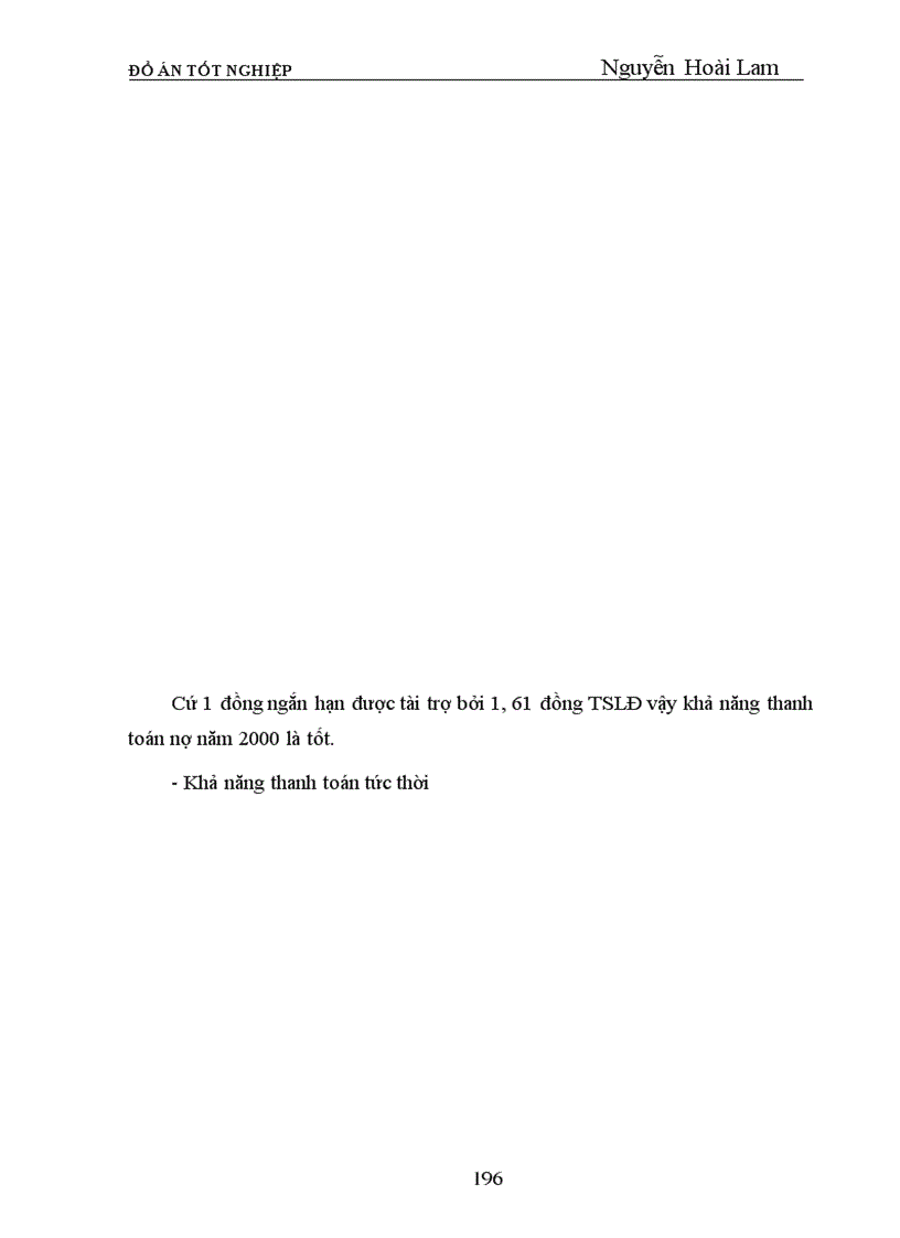 image for page Phân tích tình hình tài chính và một số biện pháp nhằm cải thiện tình hình tài chính của Công ty Thương mại dịch vụ và Xây dựng Hải Phòng Tính chất của đề tài