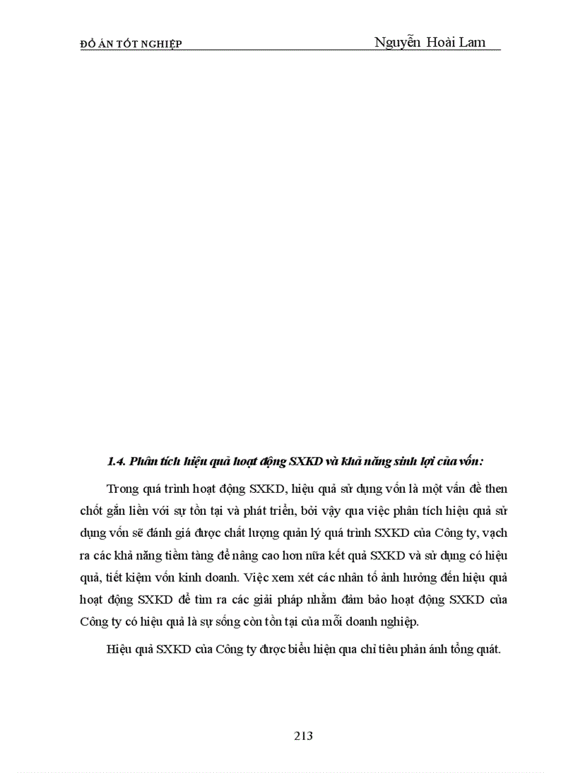 image for page Phân tích tình hình tài chính và một số biện pháp nhằm cải thiện tình hình tài chính của Công ty Thương mại dịch vụ và Xây dựng Hải Phòng Tính chất của đề tài