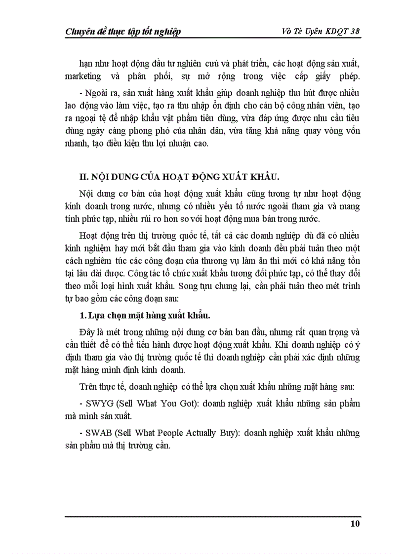 image for page Một số biện pháp thúc đẩy hoạt động xuất khẩu ở Công ty Thương mại và thảm may Hà Nội
