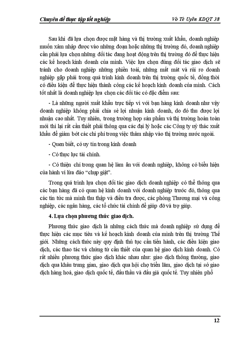image for page Một số biện pháp thúc đẩy hoạt động xuất khẩu ở Công ty Thương mại và thảm may Hà Nội