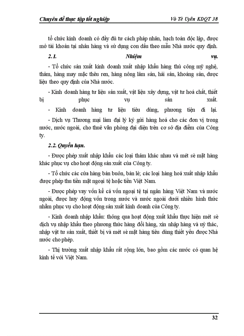 image for page Một số biện pháp thúc đẩy hoạt động xuất khẩu ở Công ty Thương mại và thảm may Hà Nội