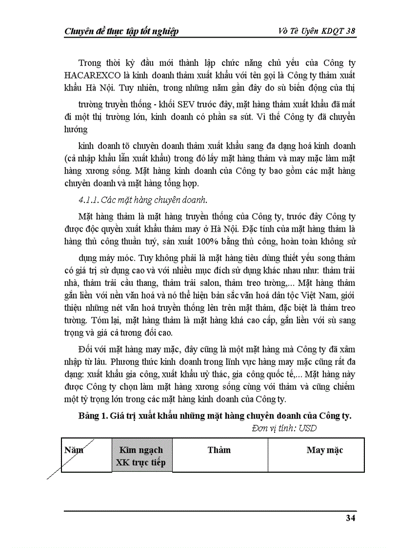 image for page Một số biện pháp thúc đẩy hoạt động xuất khẩu ở Công ty Thương mại và thảm may Hà Nội